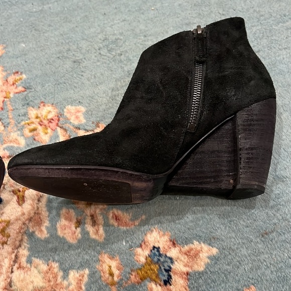 Marsell Black Suede Ankle Boots Size 36 1/2 - Picture 6 of 10